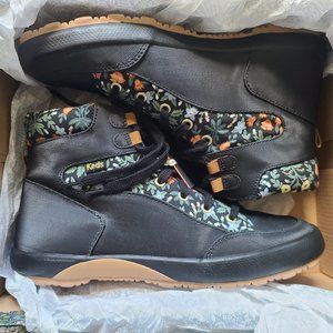 Keds Rifle Paper Co. Women's Scout IV Black Water Resistant Lottie Boots